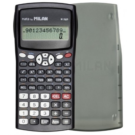 CALCULADORA MILAN 159110KBL M-240. CIENTÍFICA. PILES 240 FUNCIONS