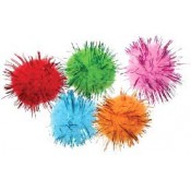 POMPONS PURPURINA COLOR. BOSSA 100 UNITATS ASSORTIDES