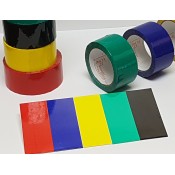 CINTA ADHESIVA COLOR. ROTLLE 66 M X 50 MM: NEGRE