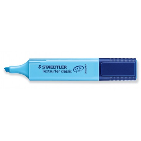 MARCADOR FLUORESCENT STAEDTLER 364. TEXTSURFER CLASSIC. PUNTA BISELLADA: BLAU