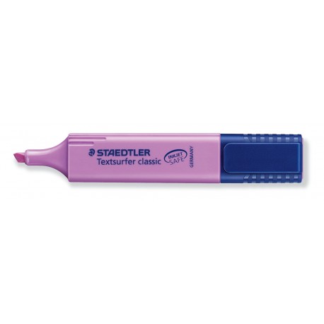 MARCADOR FLUORESCENT STAEDTLER 364. TEXTSURFER CLASSIC. PUNTA BISELLADA: VIOLETA