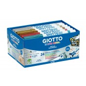 RETOLADOR GIOTTO METÀL·LIC. CAIXA ESCOLAR 24 UNITATS ASSORTIDES