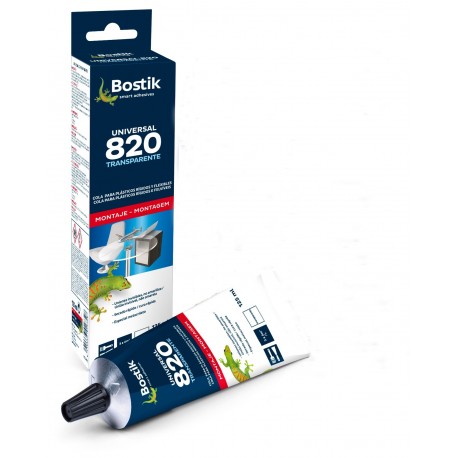 ADHESIU INSTANTANI UNIVERSAL PLÀSTIC BOSTIK. TUB 125 ML