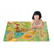 TAPIS PLÀSTIC ANTILLISCANT 120 X 80 CM. GRANJA ZOO. JOGUINA A PARTIR DE 3 A 9 ANYS