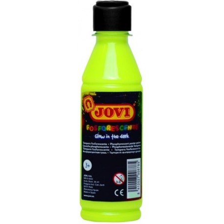 TEMPERA FOSFORESCENT JOVI. POT 250 ML: GROC