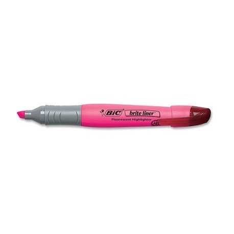 MARCADOR FLUORESCENT BIC BRITE XL: ROSA