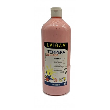 PINTURA TEMPERA LÍQUIDA LAIGAM. POT 1000 ML: ROSA