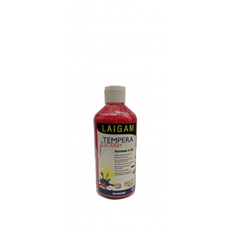 PINTURA TEMPERA LÍQUIDA LAIGAM. POT 500 ML: MAGENTA