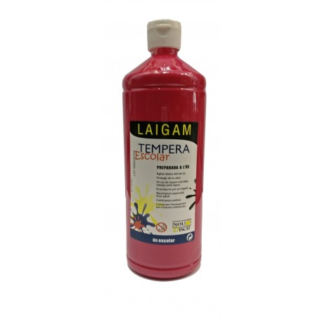 PINTURA TEMPERA LÍQUIDA LAIGAM. POT 1000 ML: MAGENTA