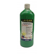 PINTURA TEMPERA LÍQUIDA LAIGAM. POT 1000 ML: VERD FORT