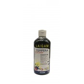 PINTURA TEMPERA LÍQUIDA LAIGAM. POT 500 ML: NEGRE