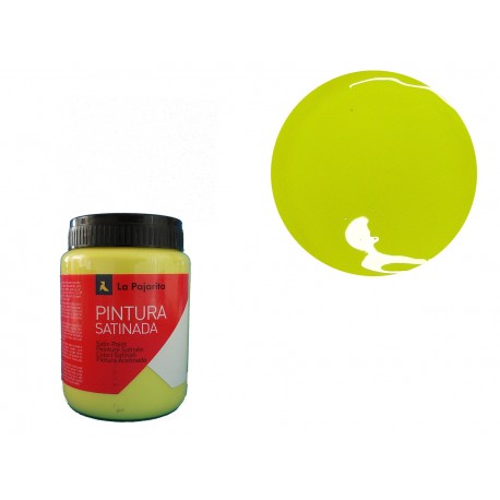 PINTURA SATINADA LÀTEX LA PAJARITA. POT 375 ML: GROC