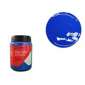 PINTURA SATINADA LÀTEX LA PAJARITA. POT 375 ML: BLAU ULTRAMAR