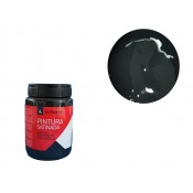 PINTURA SATINADA LÀTEX LA PAJARITA. POT 375 ML: NEGRE