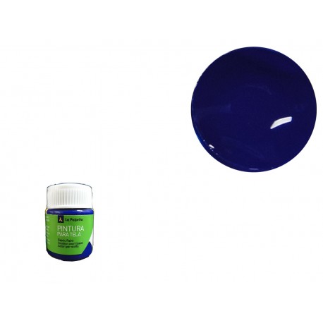 PINTURA PER A ROBA LA PAJARITA. FLASCÓ 25 ML: BLAU FOSC