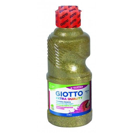 PINTURA TEMPERA PURPURINA GLITTER GEL. POT 250 ML: OR