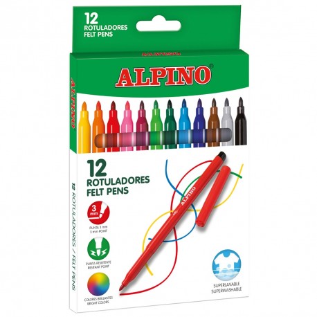 ESTOIG RETOLADORS ALPINO. 12 COLORS ASSORTITS