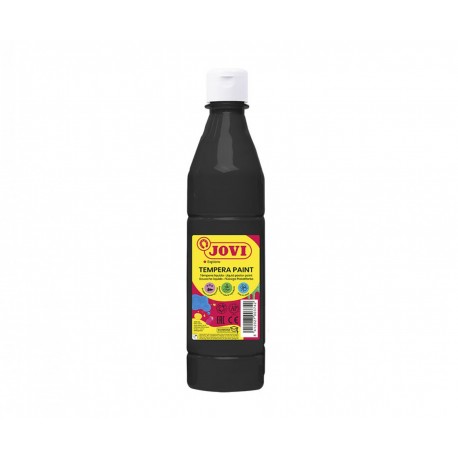 PINTURA TEMPERA LÍQUIDA JOVI 500 ML: NEGRE