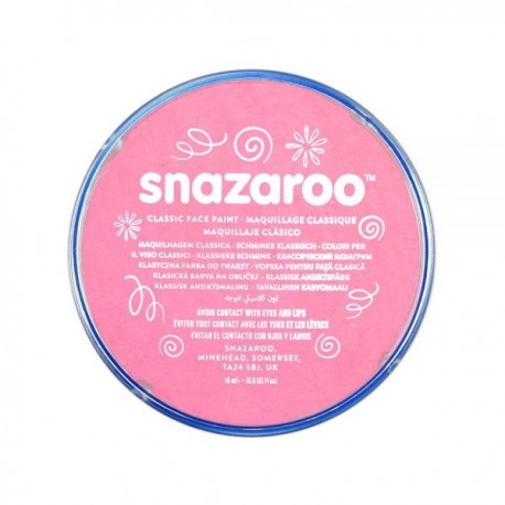 CREMA MAQUILLATGE AIGUA.CARA I COS SNAZAROO. CAPSA 18 GRS: ROSA