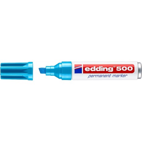 MARCADOR RECARREGABLE EDDING 500. PUNTA BISELLADA 2-7 MM: BLAU CLAR