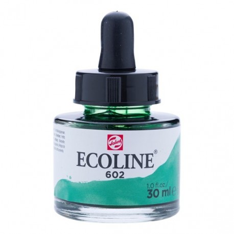 AQUAREL·LA LÍQUIDA ECOLINE. POT 30 ML: VERD FORT