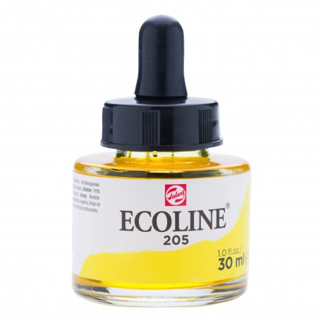 AQUAREL·LA LÍQUIDA ECOLINE. POT 30 ML: GROC