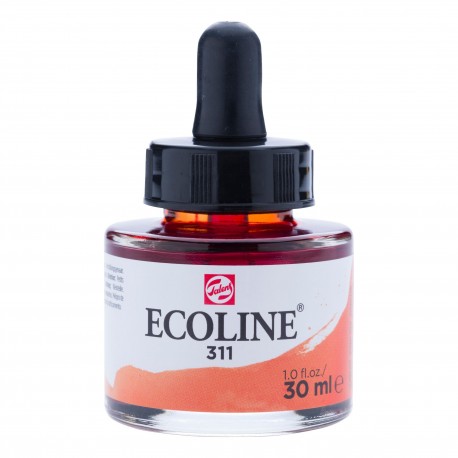 AQUAREL·LA LÍQUIDA ECOLINE. POT 30 ML: VERMELL