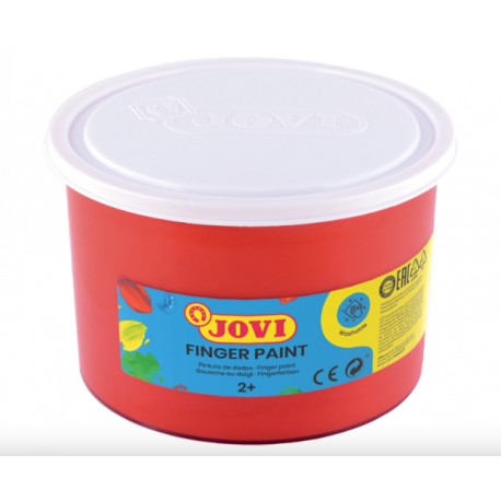 PINTURA PER A DITS JOVI 500 ML: VERMELL