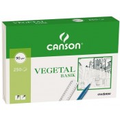 DIN A4 VEGETAL 90 / 95 GRS. PAQUET 250 FULLS