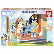 PUZZLE BLUEY.100 PECES DE FUSTA