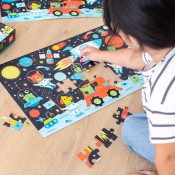 GLOW ESPAI. PUZZLE 60 PECES BRILLANTS A LA FOSCOR