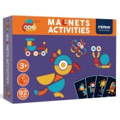 ACTIVITIS 92 PECES MAGNÈTIQUES I 20 TARJETES AMB GUIA