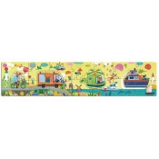 TRAFIC. PUZZLE GEGANT 100 X 22 CM. 28 PECES