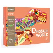 DINOSAUR WOLD.PUZZLE 280 PECES