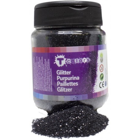 PURPURINA GEBRE SECA FINA. POT 130 GRS: NEGRE