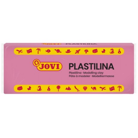 PLASTILINA JOVI. PASTILLA 150 GRS: ROSA