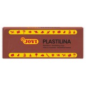 PLASTILINA JOVI. PASTILLA 150 GRS: MARRÓ