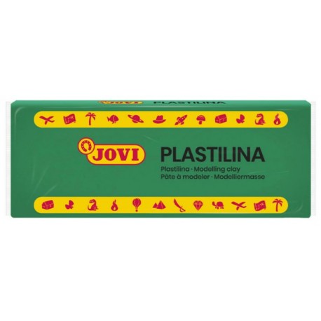 PLASTILINA JOVI. PASTILLA 150 GRS: VERD