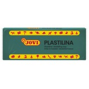 PLASTILINA JOVI. PASTILLA 150 GRS: VERD FOSC