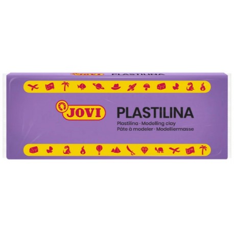 PLASTILINA JOVI. PASTILLA 150 GRS: LILA